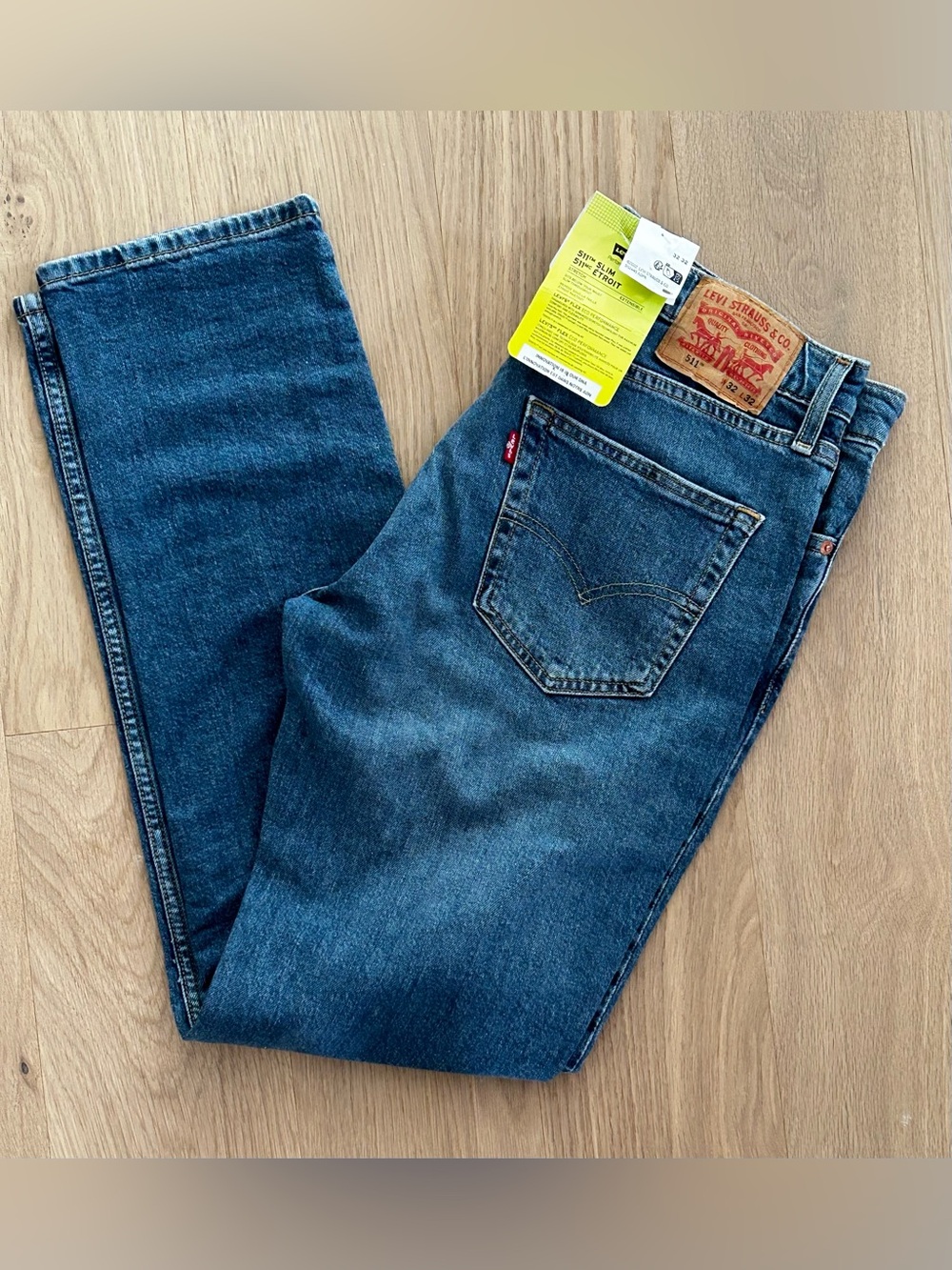 NWT Men’s Levis 511 Slim Fit Stretch Jeans - Size 32x32